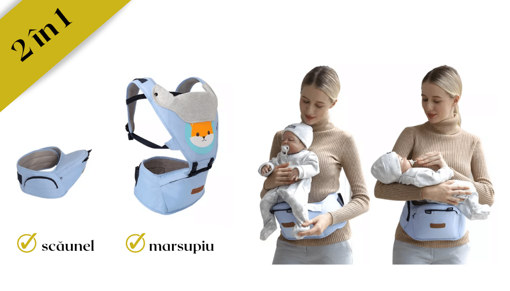marsupiu bebe ergonomic